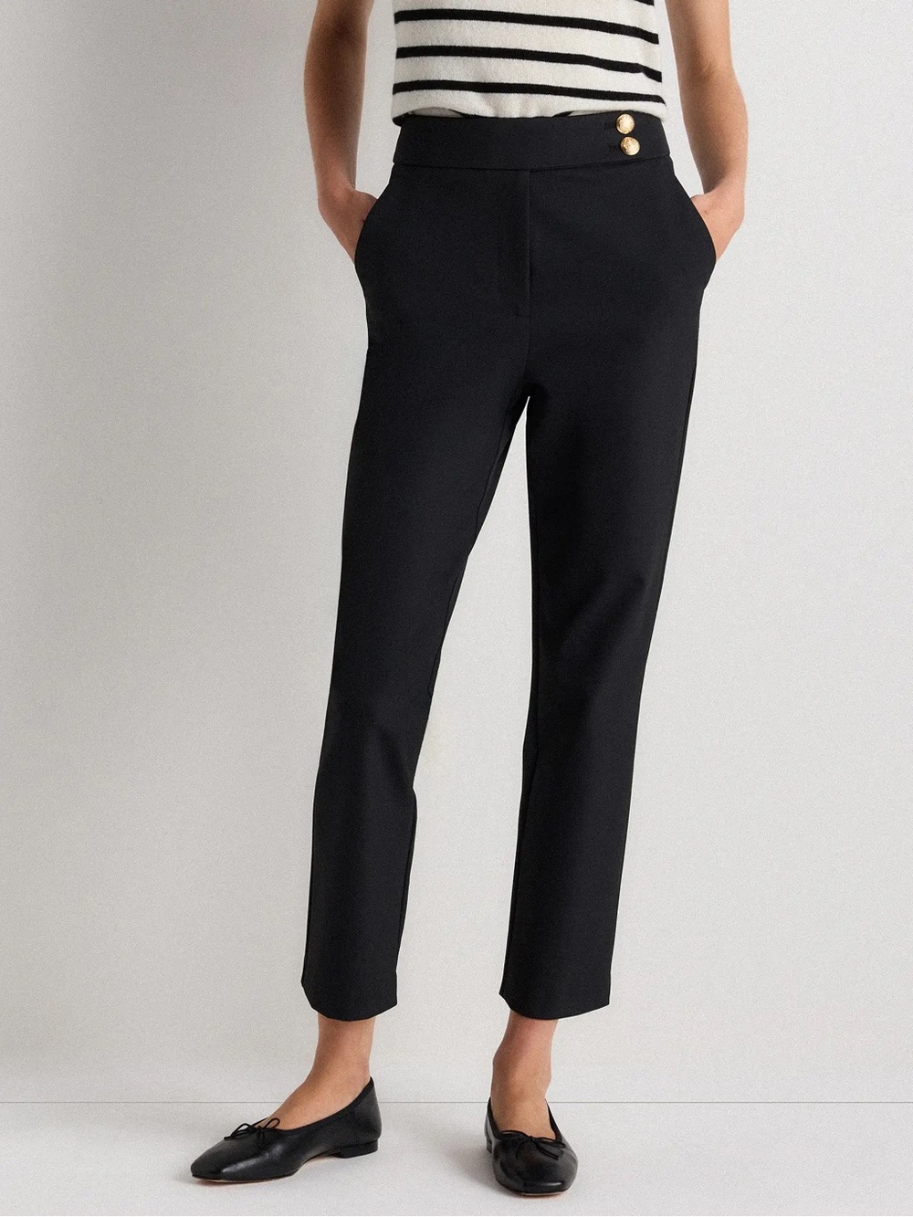 Quince Scuba Slim Anke Pants
